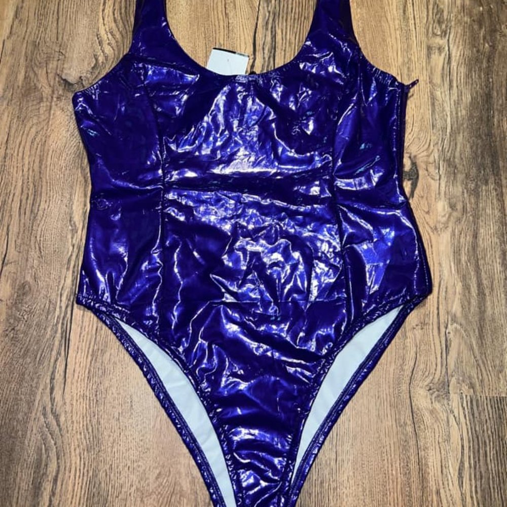 COPY - NWT patent leather body suit